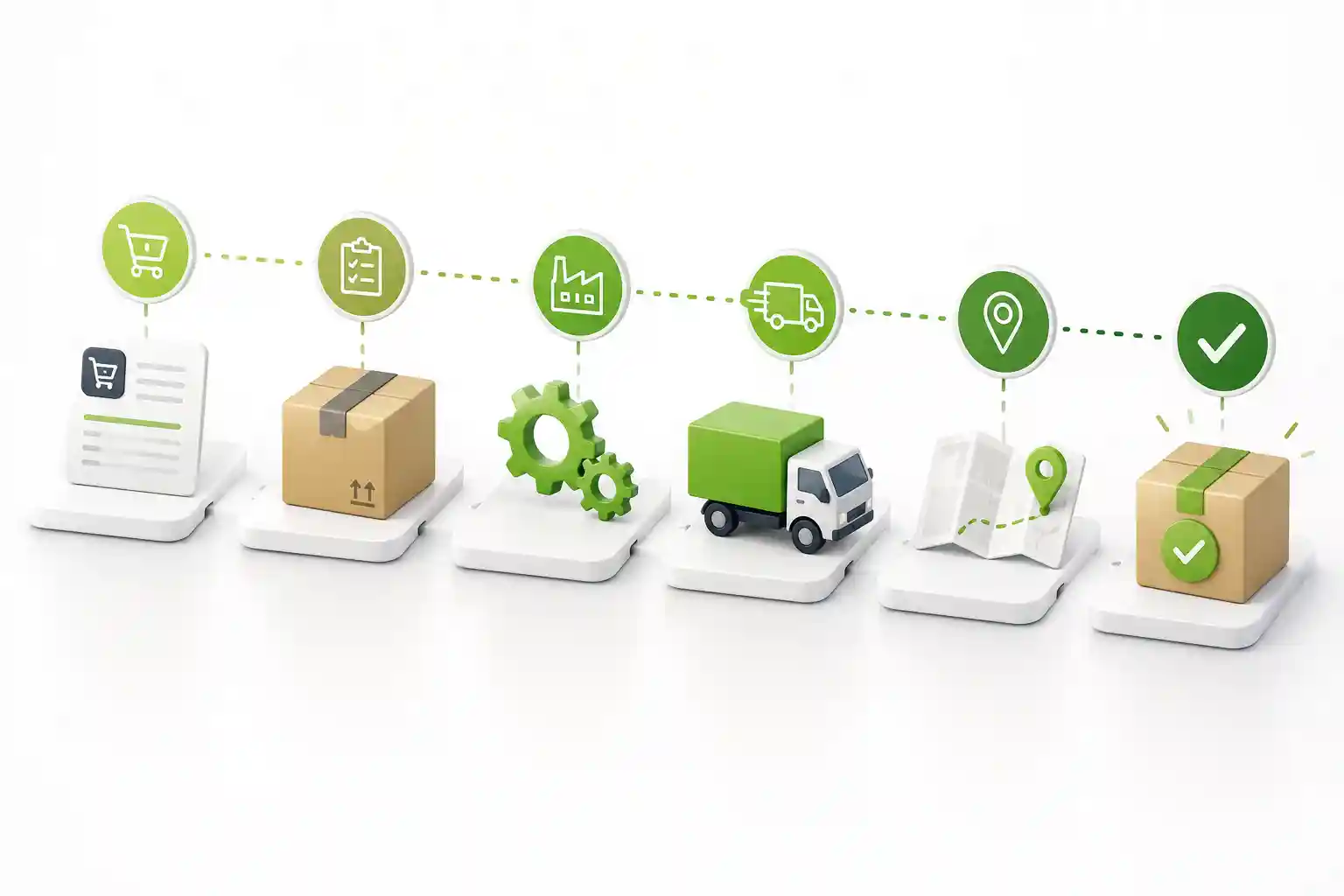 From first order line to the delivered promisey